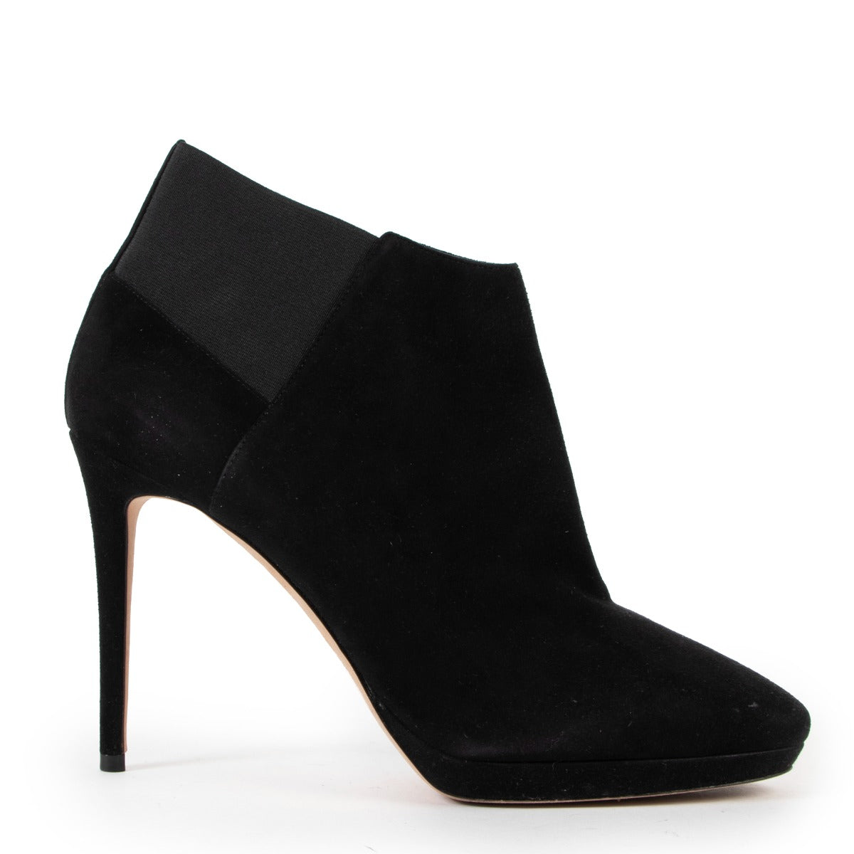 Jimmy Choo Talula 100 Black Suede Booties - Size 41