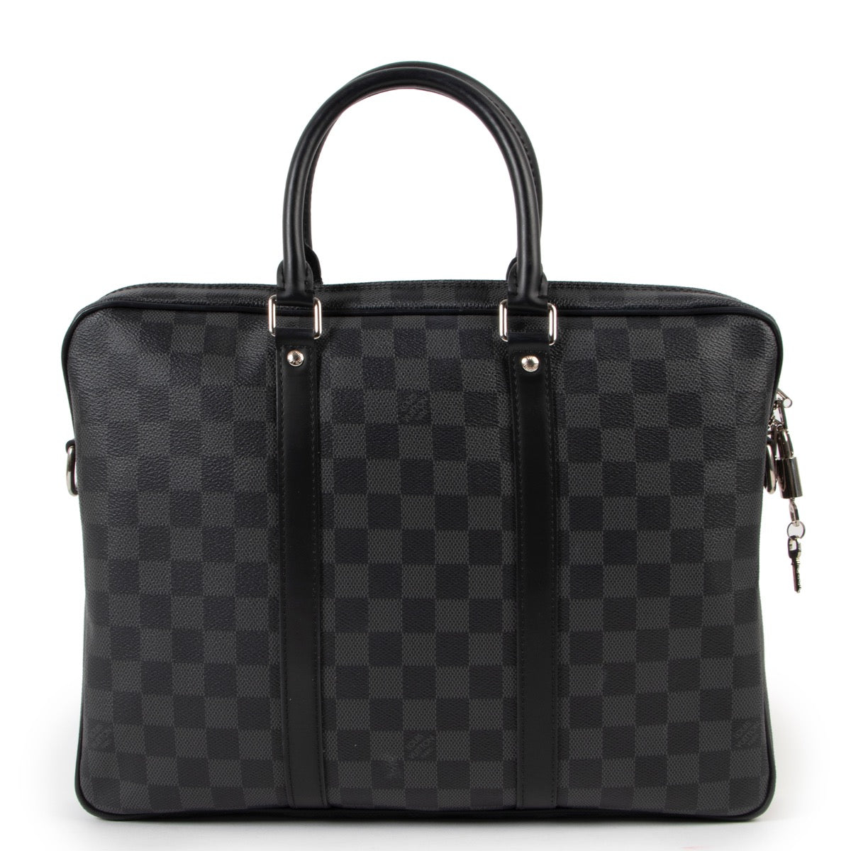 buy authentic Louis Vuitton Damier Graphite Porte-Documents Voyage PM at Labellov for the best price