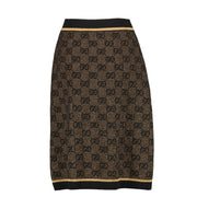 Buy High end fashion designer ready to wear Gucci GG Glitter Knit Skirt at LABELLOV