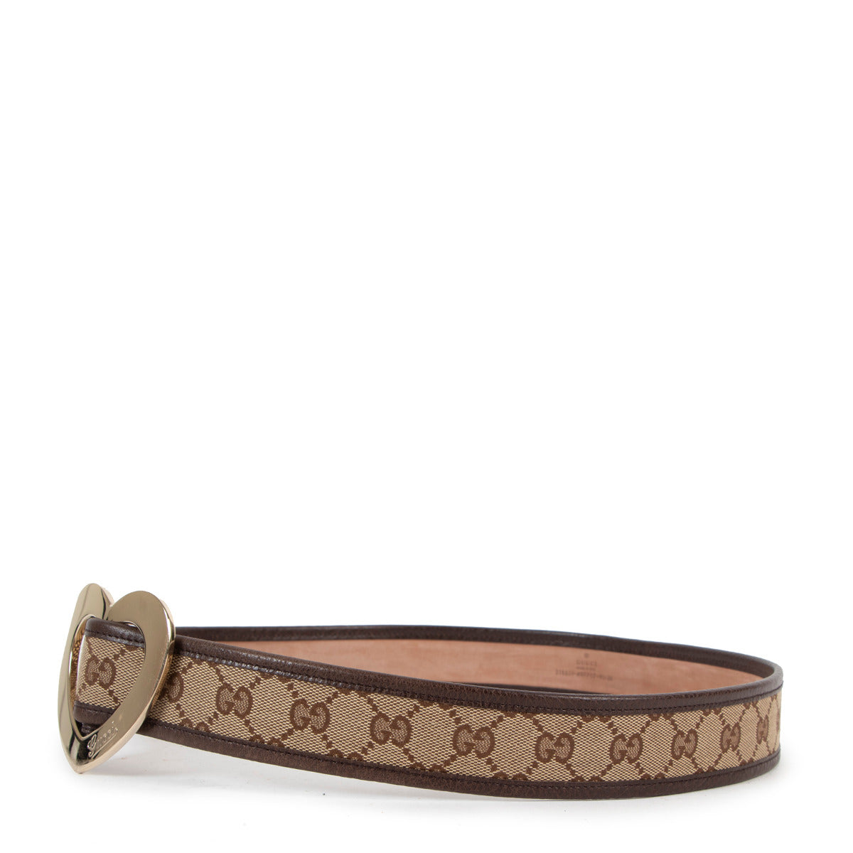 Gucci Monogram Heart Riem - maat 90