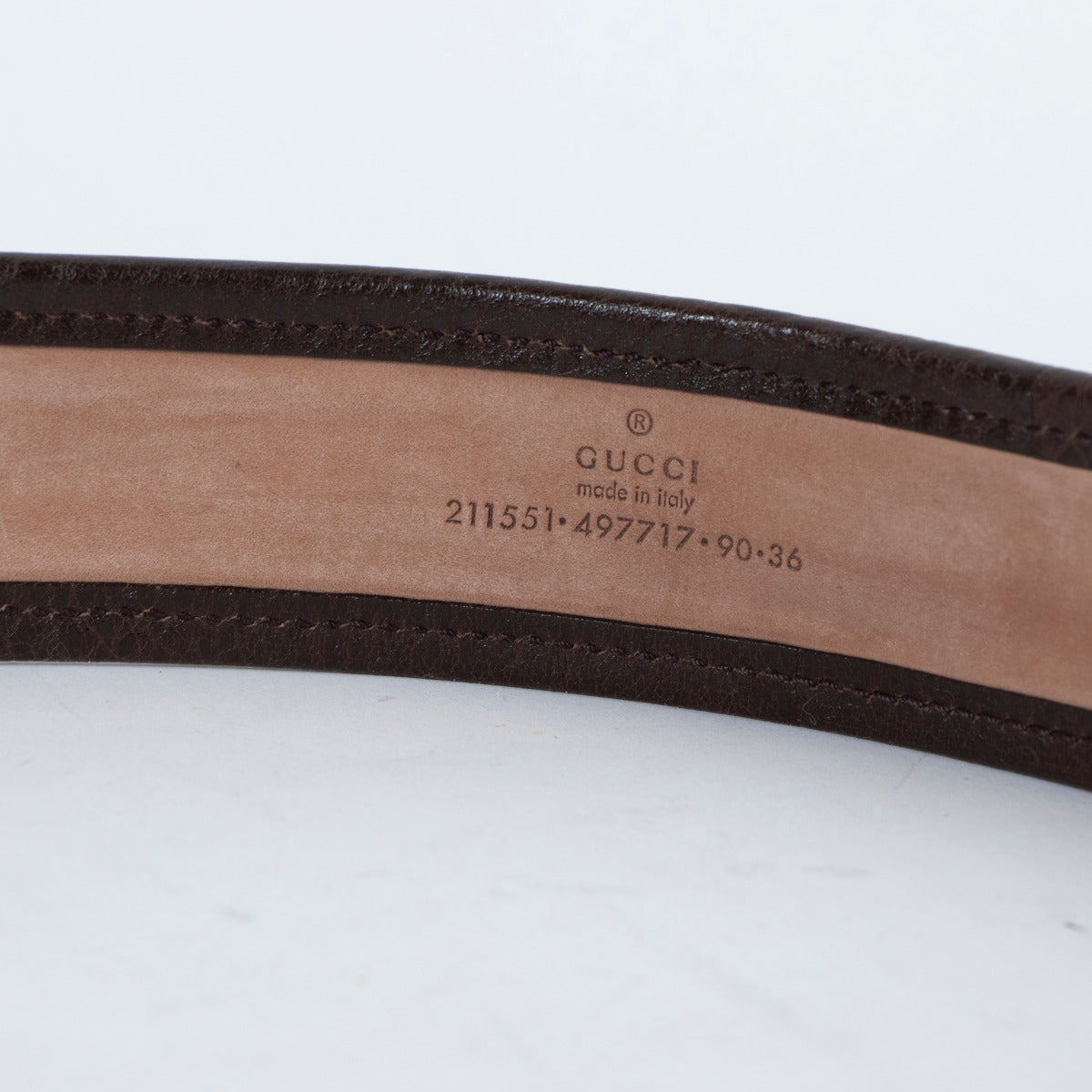 Gucci Monogram Heart Riem - maat 90