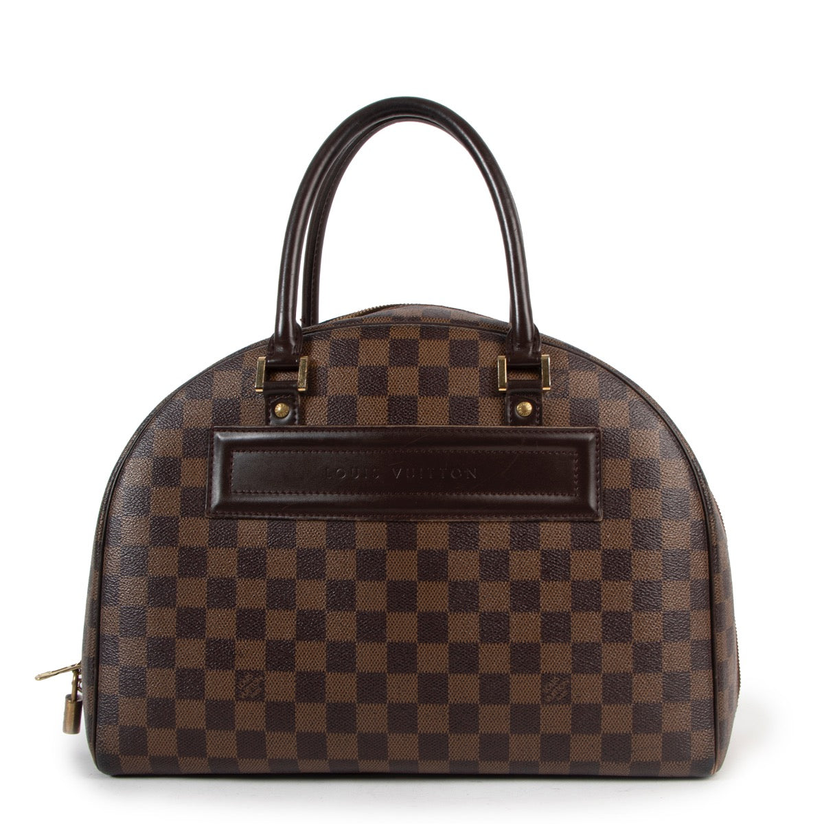 Louis Vuitton Damier Ebene Canvas Nolita Top Handle