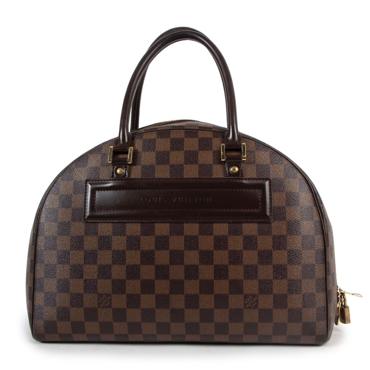Louis Vuitton Damier Ebene Canvas Nolita Top Handle