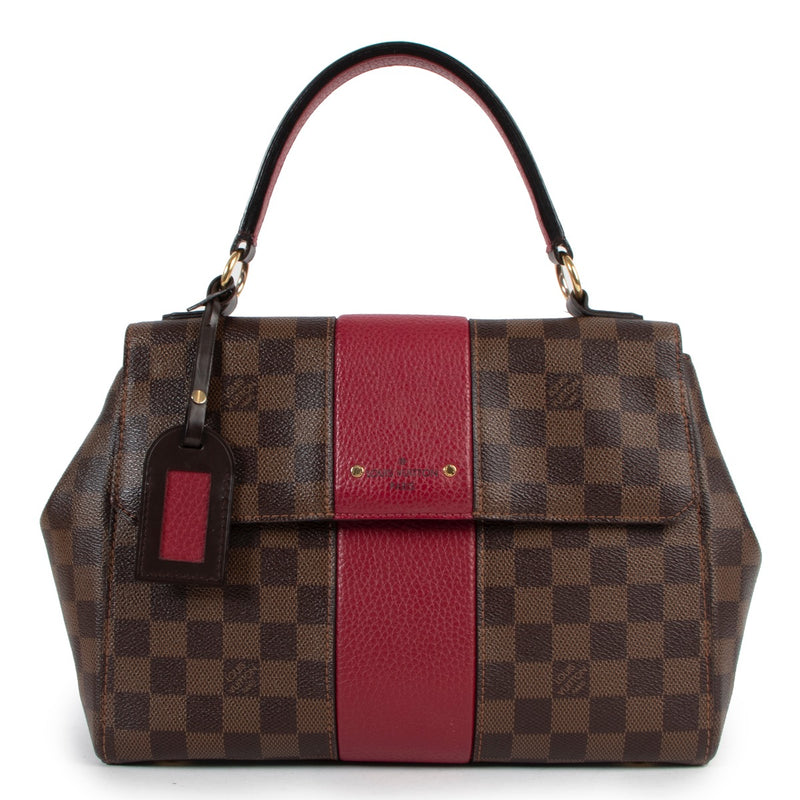 Shop safe online at Labellov in Antwerp this 100% authentic second hand Louis Vuitton Damier Ebene Canvas Bond Street Shoulder Bag