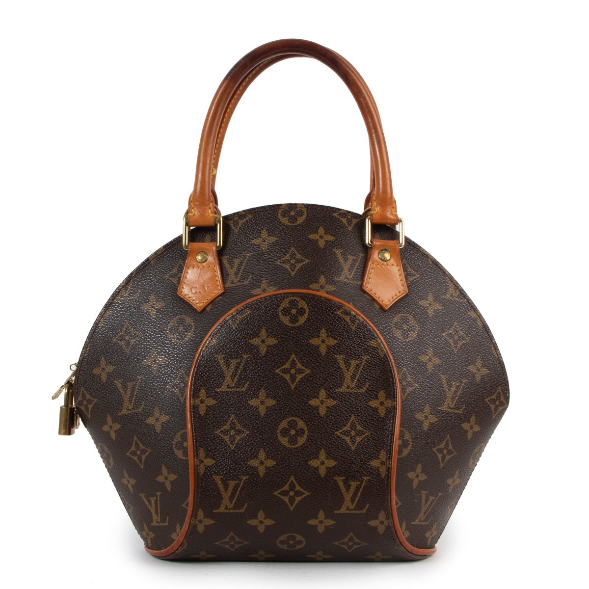 Shop safe online at Labellov in Antwerp this 100% authentic second hand Louis Vuitton Monogram Canvas Ellipse PM Top Handle