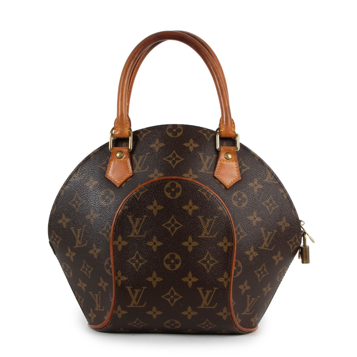 Shop safe online at Labellov in Antwerp this 100% authentic second hand Louis Vuitton Monogram Canvas Ellipse PM Top Handle