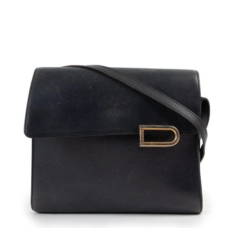Buy an authentic second hand Delvaux Blue Crossbody bag at Labellov