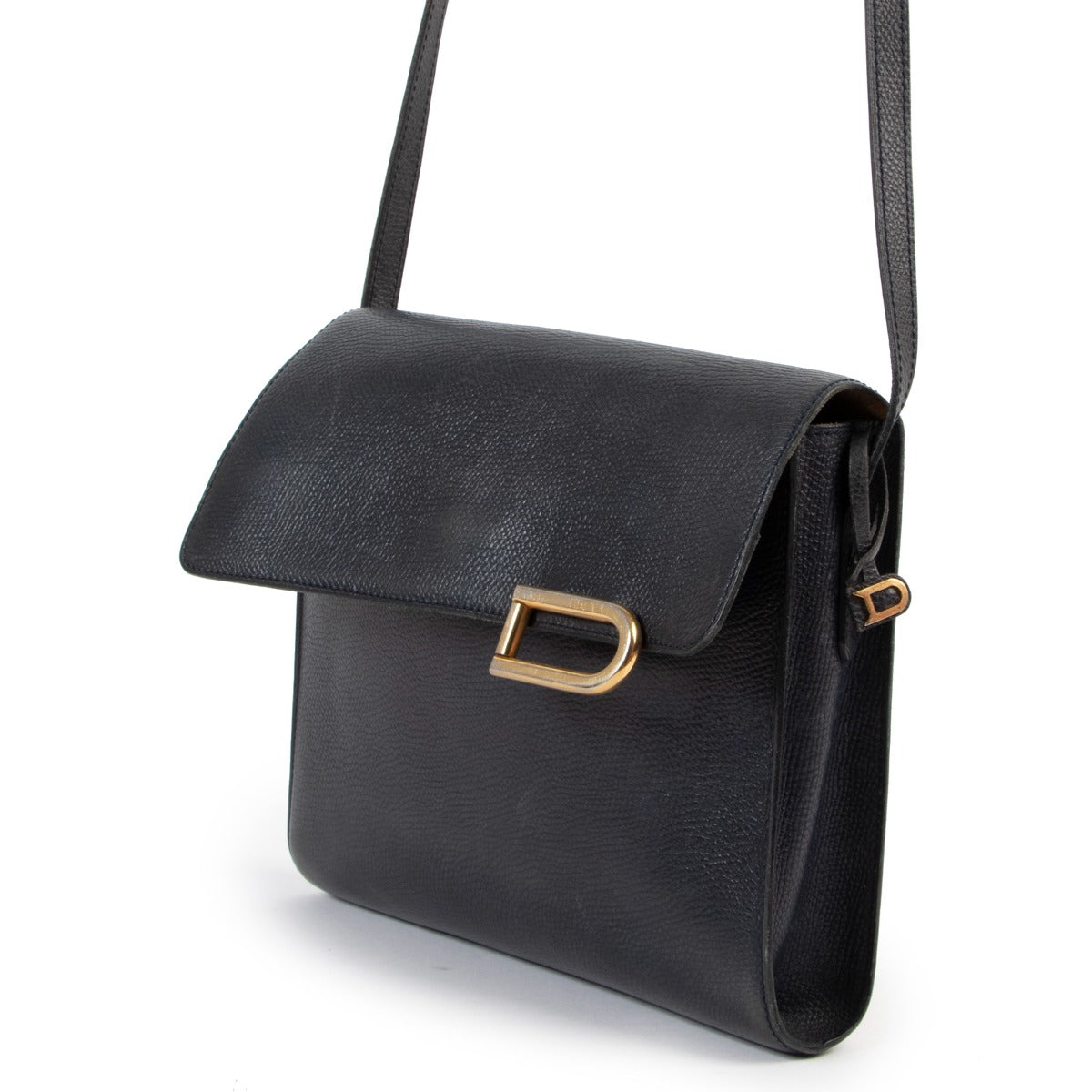 Buy an authentic second hand Delvaux Blue Crossbody bag at Labellov