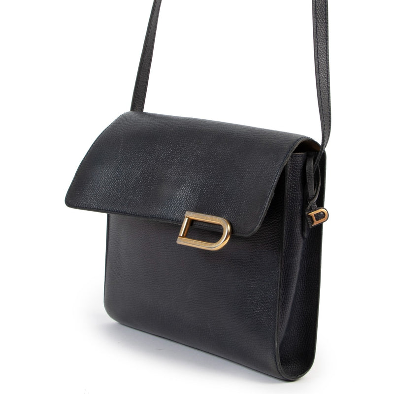 Buy an authentic second hand Delvaux Blue Crossbody bag at Labellov