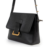 Buy an authentic second hand Delvaux Poirier Black Crossbody Bag at Labellov.