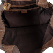 Buy a 100% authentic second hand Gucci brown leather shoulder bag at Labellov.