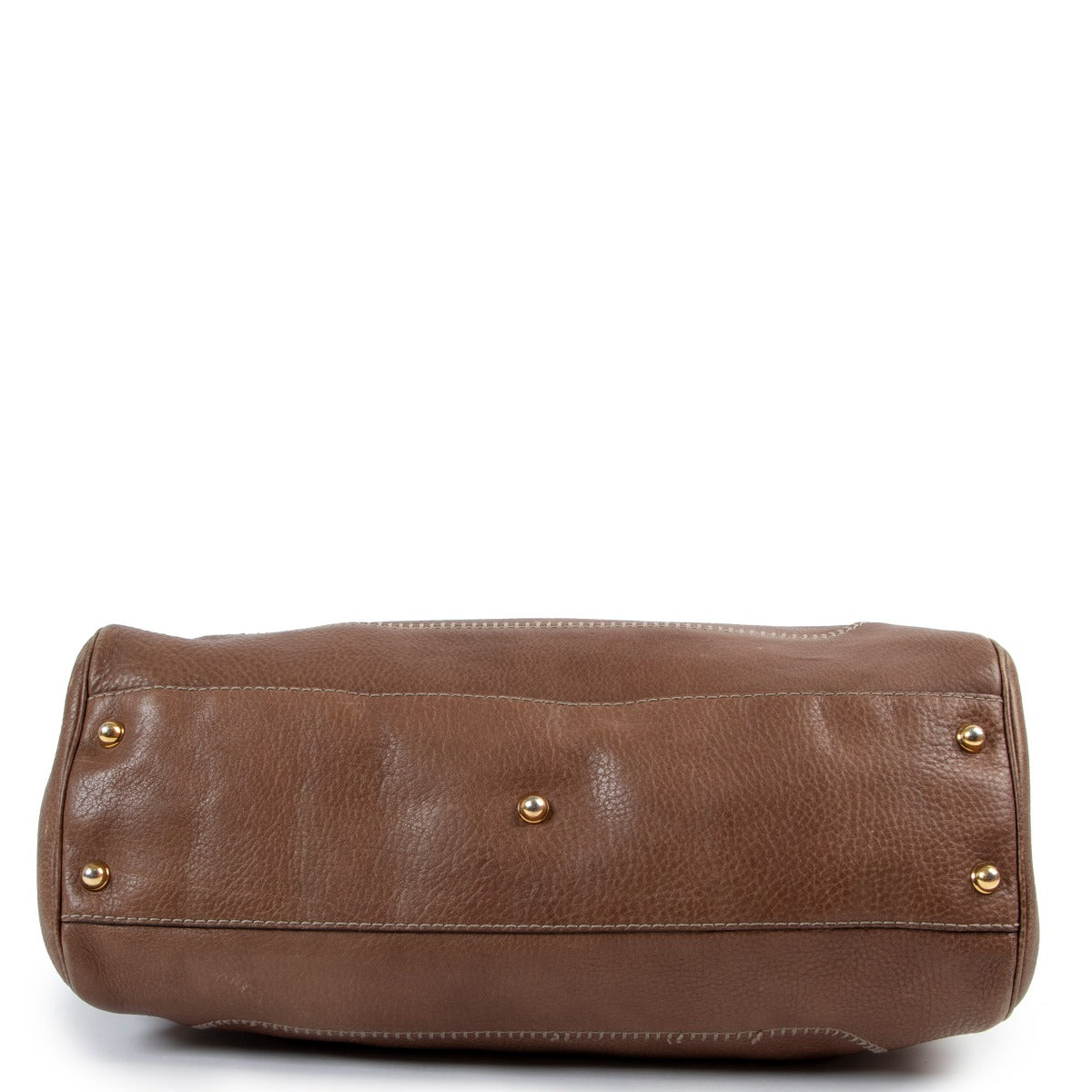 Buy a 100% authentic second hand Gucci brown leather shoulder bag at Labellov.