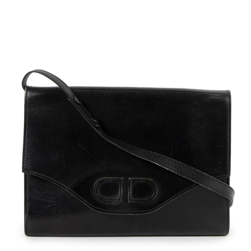 Delvaux Black Vintage Crossbody Bag
