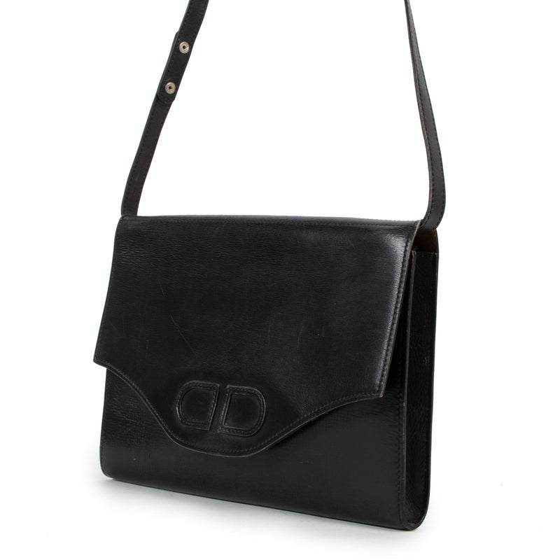Delvaux Black Vintage Crossbody Bag