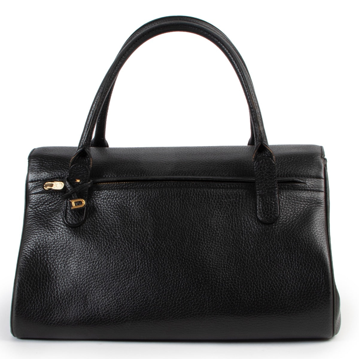 Buy an authentic second hand Delvaux Black Top Handle at Labellov