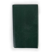 Shop authentic second hand Delvaux Green Leather Checkbook Wallet at Labellov
