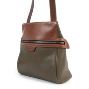 Deux de Delvaux Le Vingt-Cinq Kahki Backpack