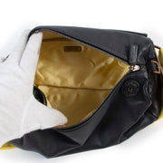 Buy an authentic second hand Prada Grey with Yellow Leather Handle Shoulder Bag at Labellov