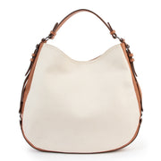 Ralph Lauren Canvas/ Cognac Shoulder bag