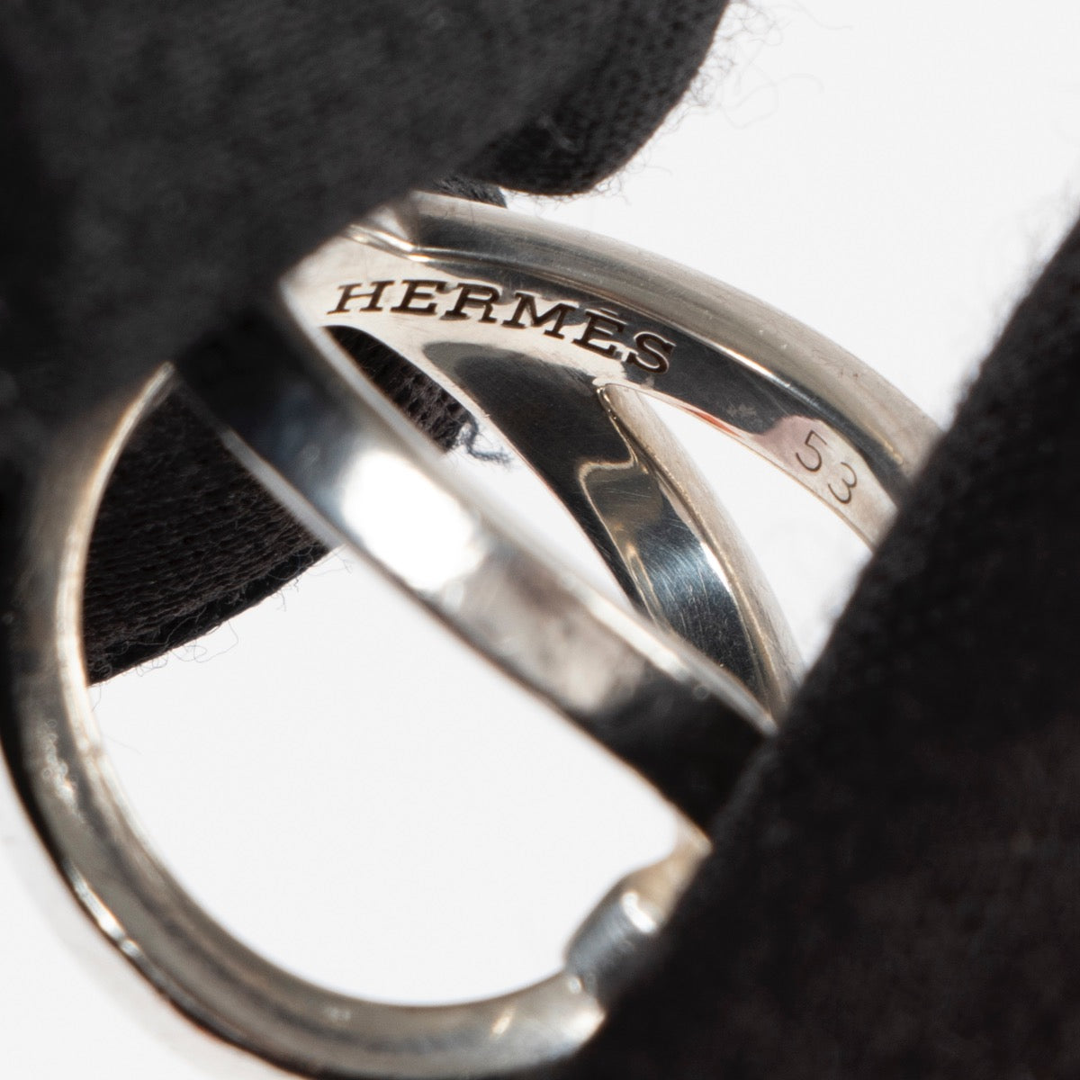 secondhand Hermès Sterling Silver Ring