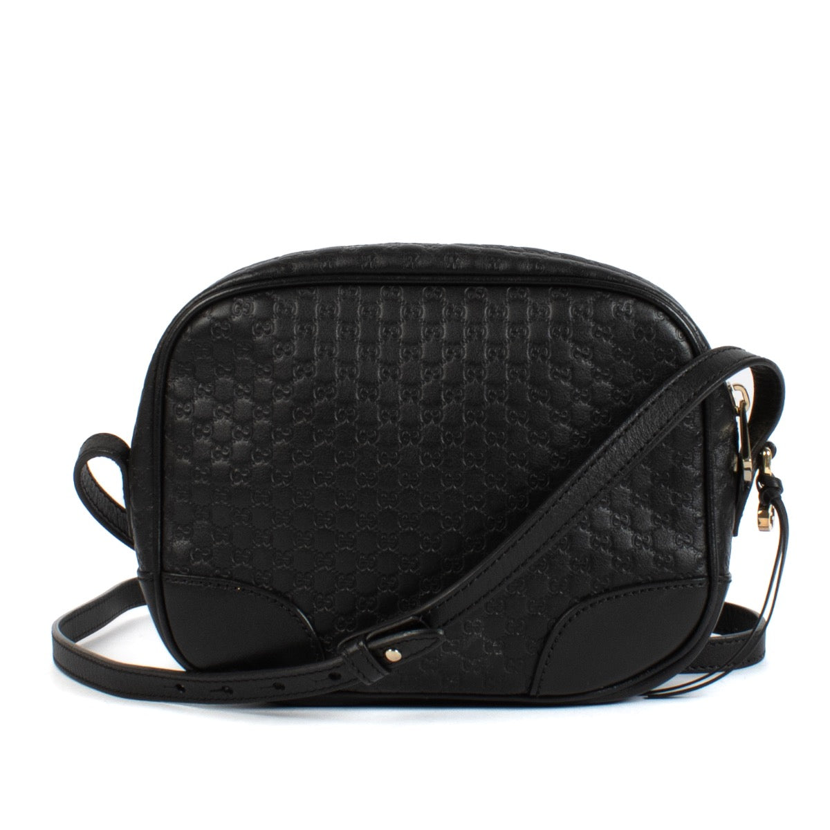 shop 100% authentic second hand Gucci GG Bree Guccissima Black Leather Crossbody Bag on Labellov.com