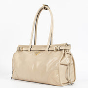 Authentic pre-loved Prada Travetine Soft Lux Bonnie Large Bag on Labellov.com