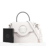 Buy second hand authentic Versace White La Medusa Small Handbag on Labellov.com for the best price