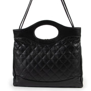 shop online authentic second hand Chanel Black Chanel 31 Shopping Bag on Labellov.com