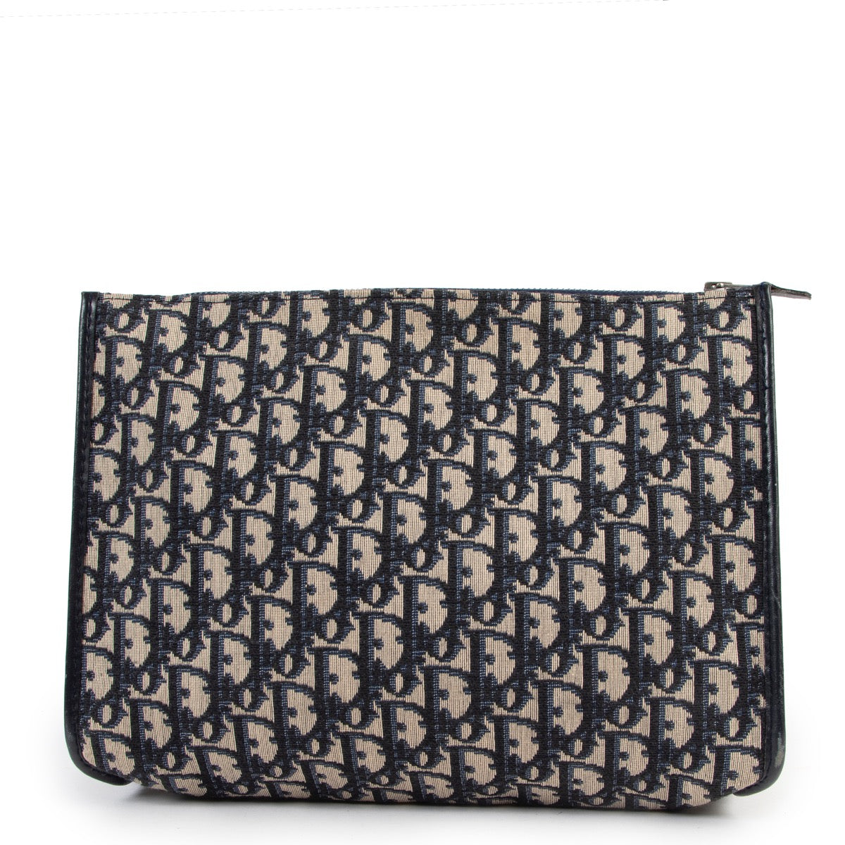 Buy an authentic second hand Christian Dior Oblique pattern pochette at Labellov