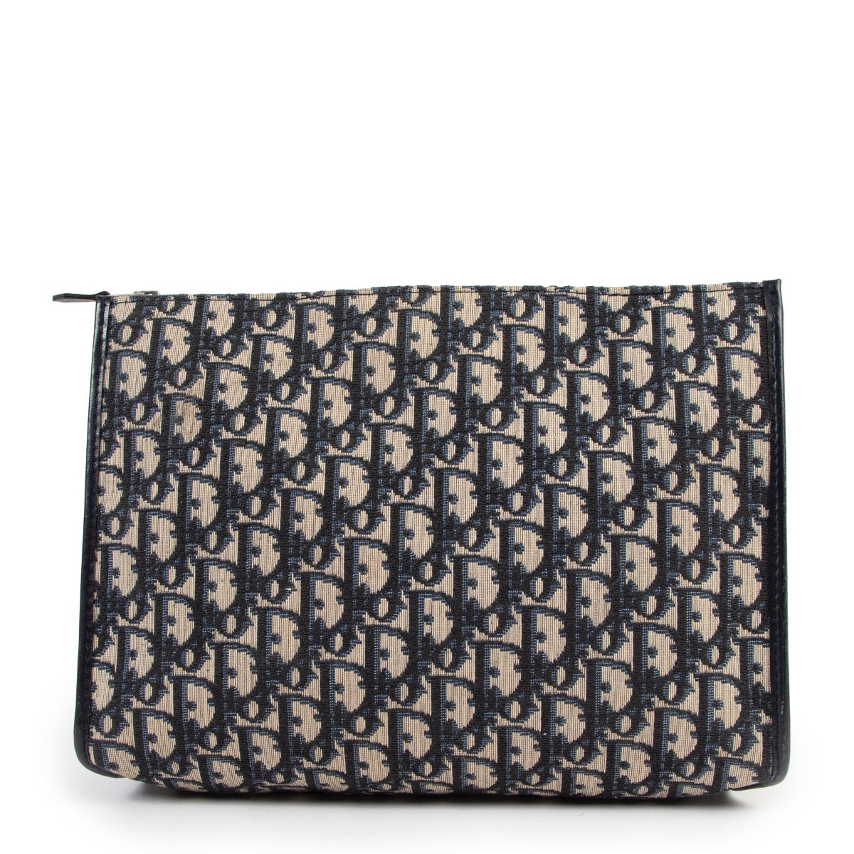Buy an authentic second hand Christian Dior Oblique pattern pochette at Labellov