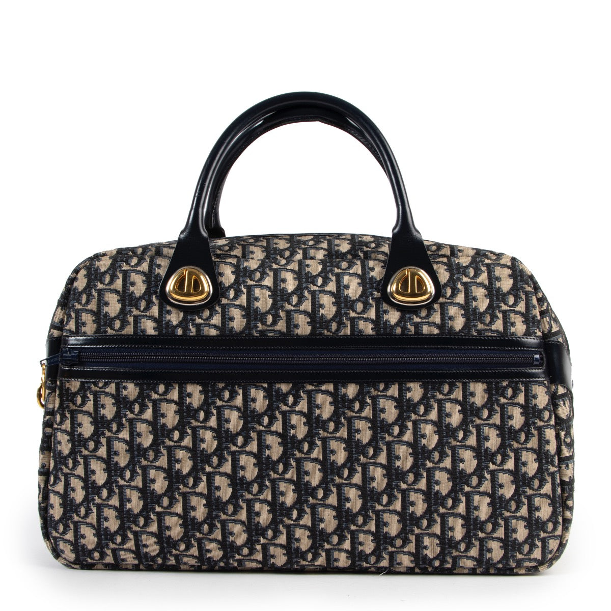 Buy an authentic second hand Oblique pattern Dior top handle at Labellov