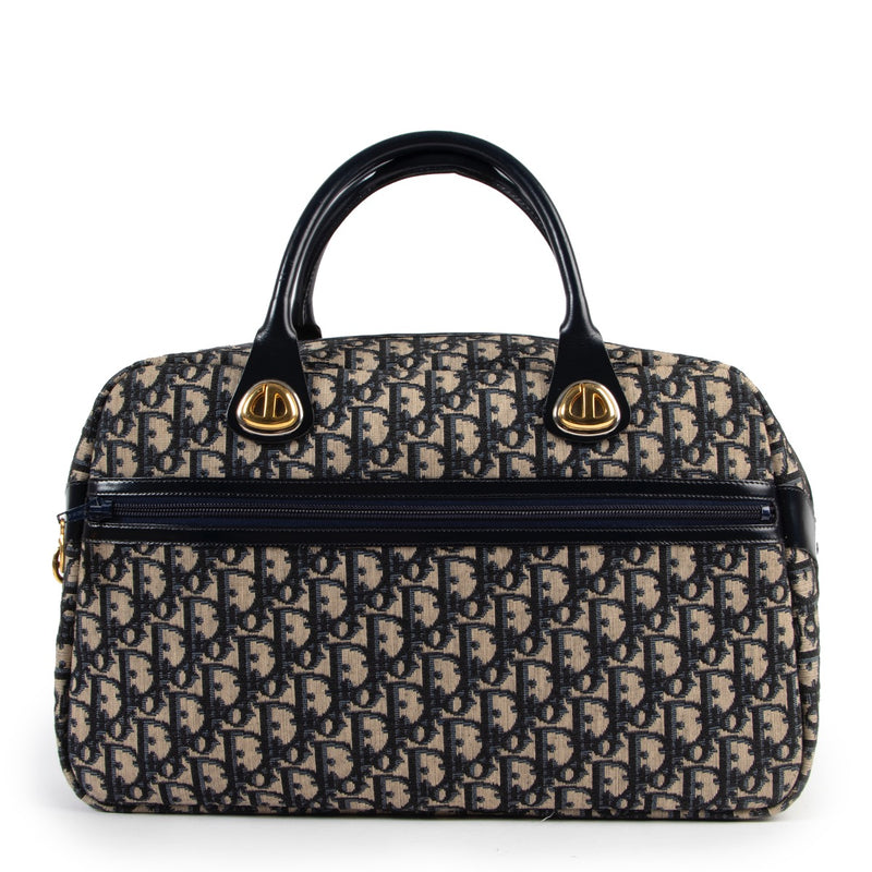 Buy an authentic second hand Oblique pattern Dior top handle at Labellov