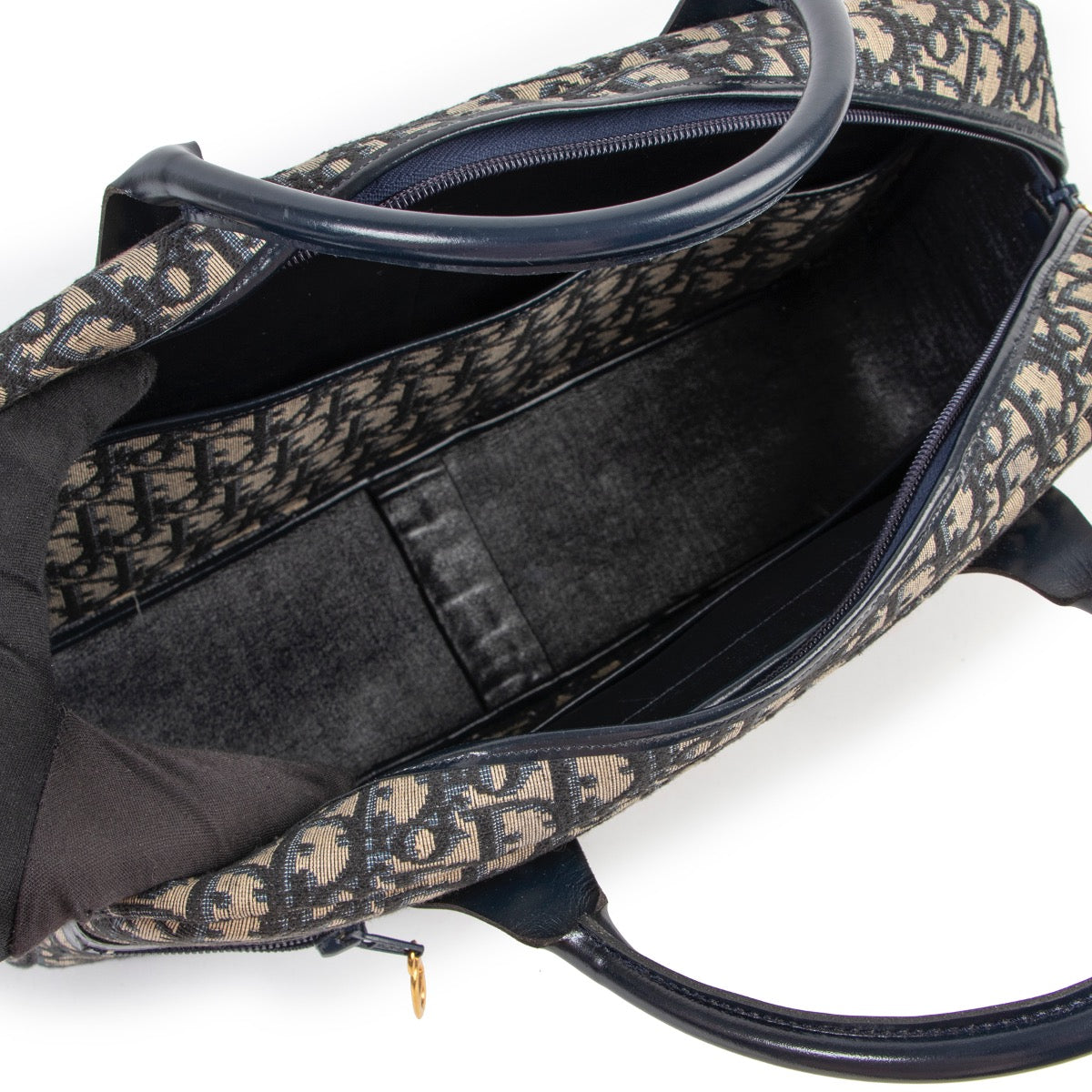 Buy an authentic second hand Oblique pattern Dior top handle at Labellov