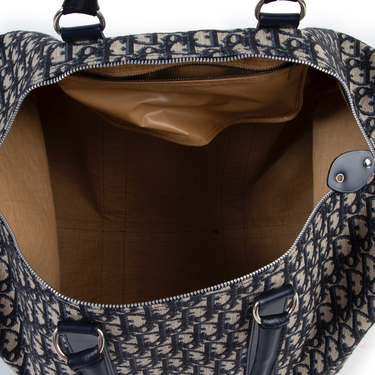 Shop safe online at Labellov in Antwerp this 100% authentic second hand Christian Dior Monogram Medium Boston