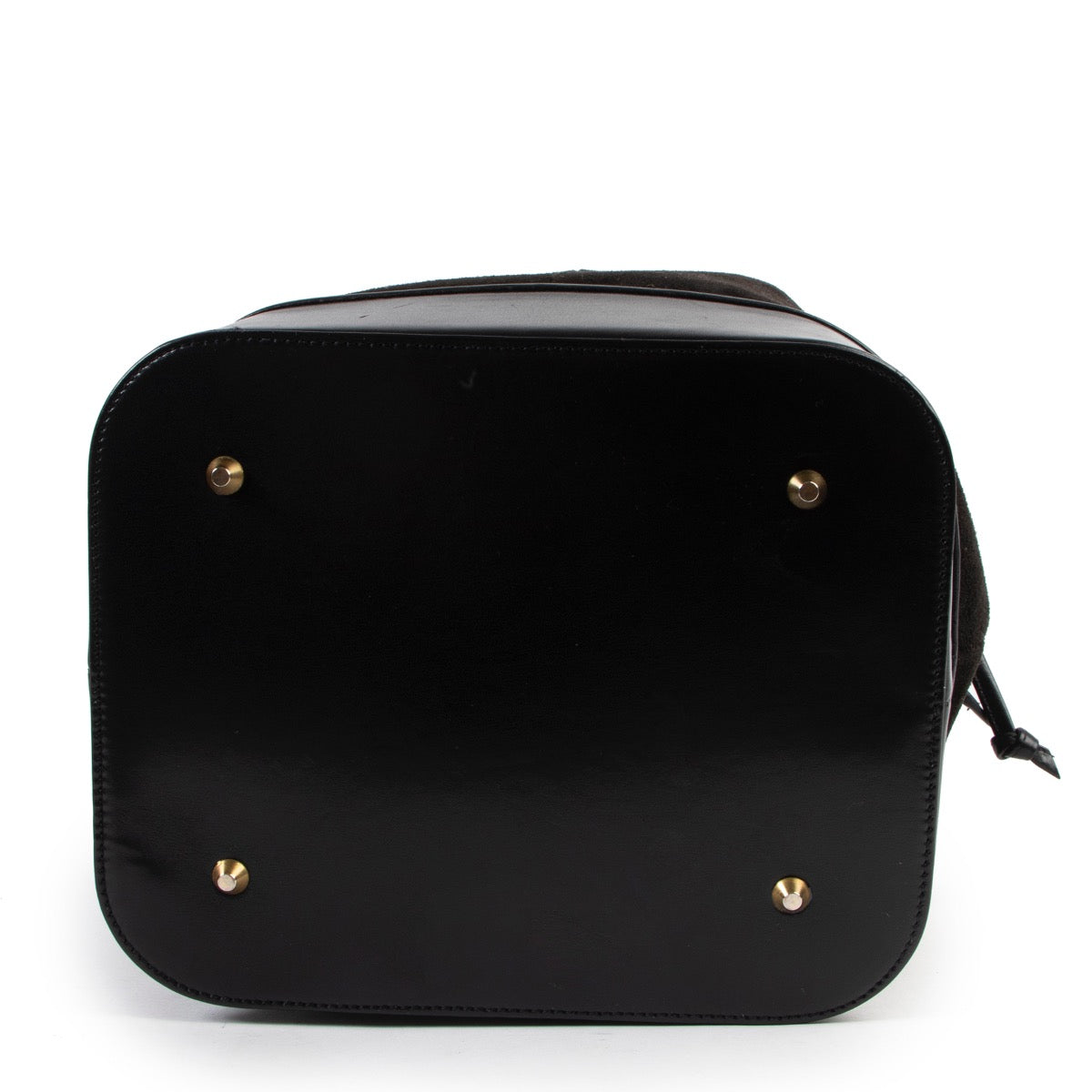 Buy an authentic second hand Karl Lagerfeld suede shoulder bag at Labellov