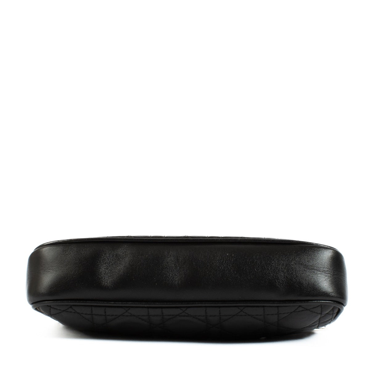 Shop safe online at Labellov in Antwerp, Brussels and Knokke this 100% authentic second hand Christian Dior Black Lady Dior Pochette Bag