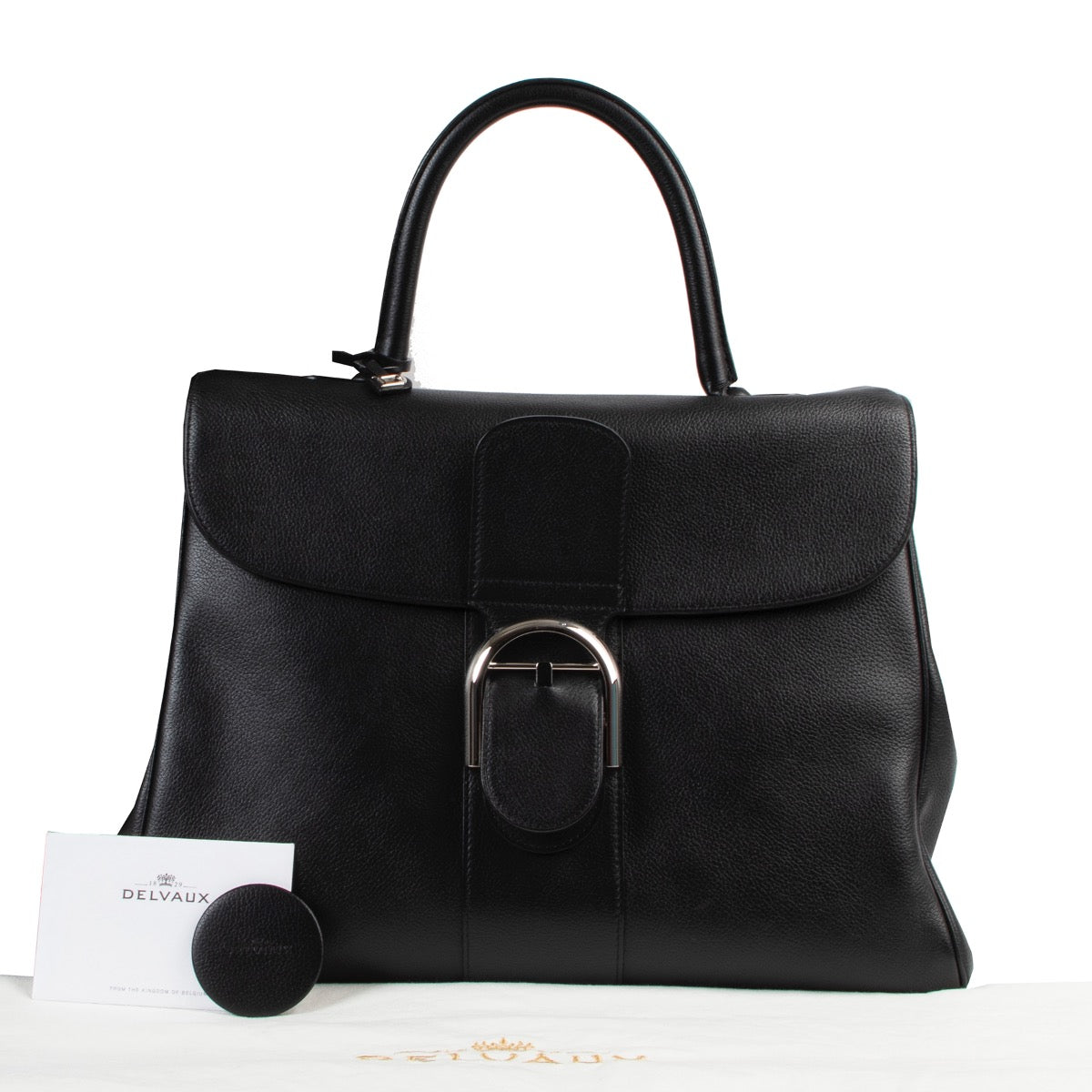 Delvaux Black Brillant GM Souple Jumping secondhand for the best price Delvaux Black Brillant GM Souple Jumping.