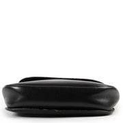 Shop safe online at Labellov in Antwerp this 100% authentic second hand Delvaux Black Leather D Crossbody