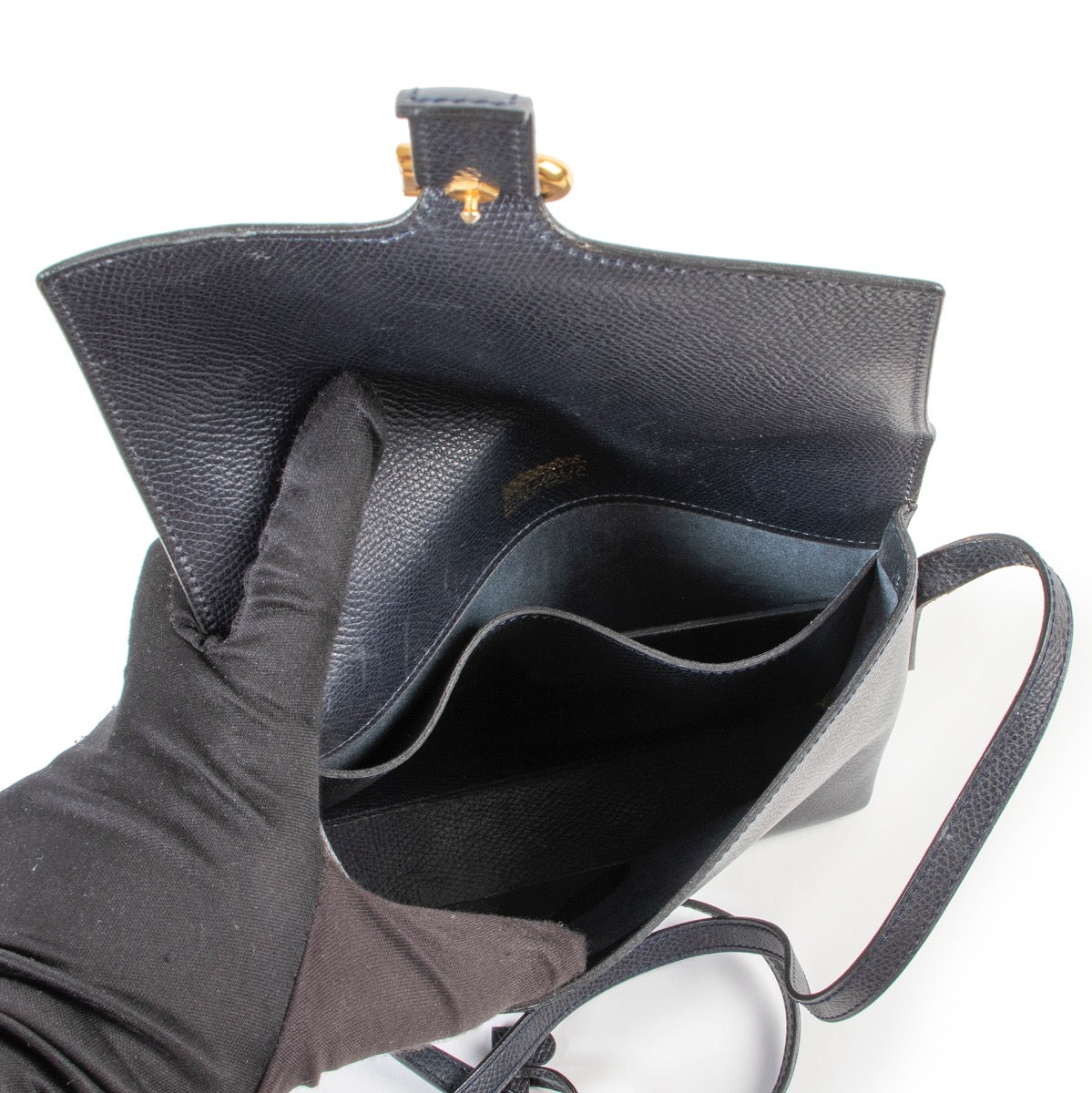 Buy an authentic second hand Delvaux Blue Crossbody Bag at Labellov