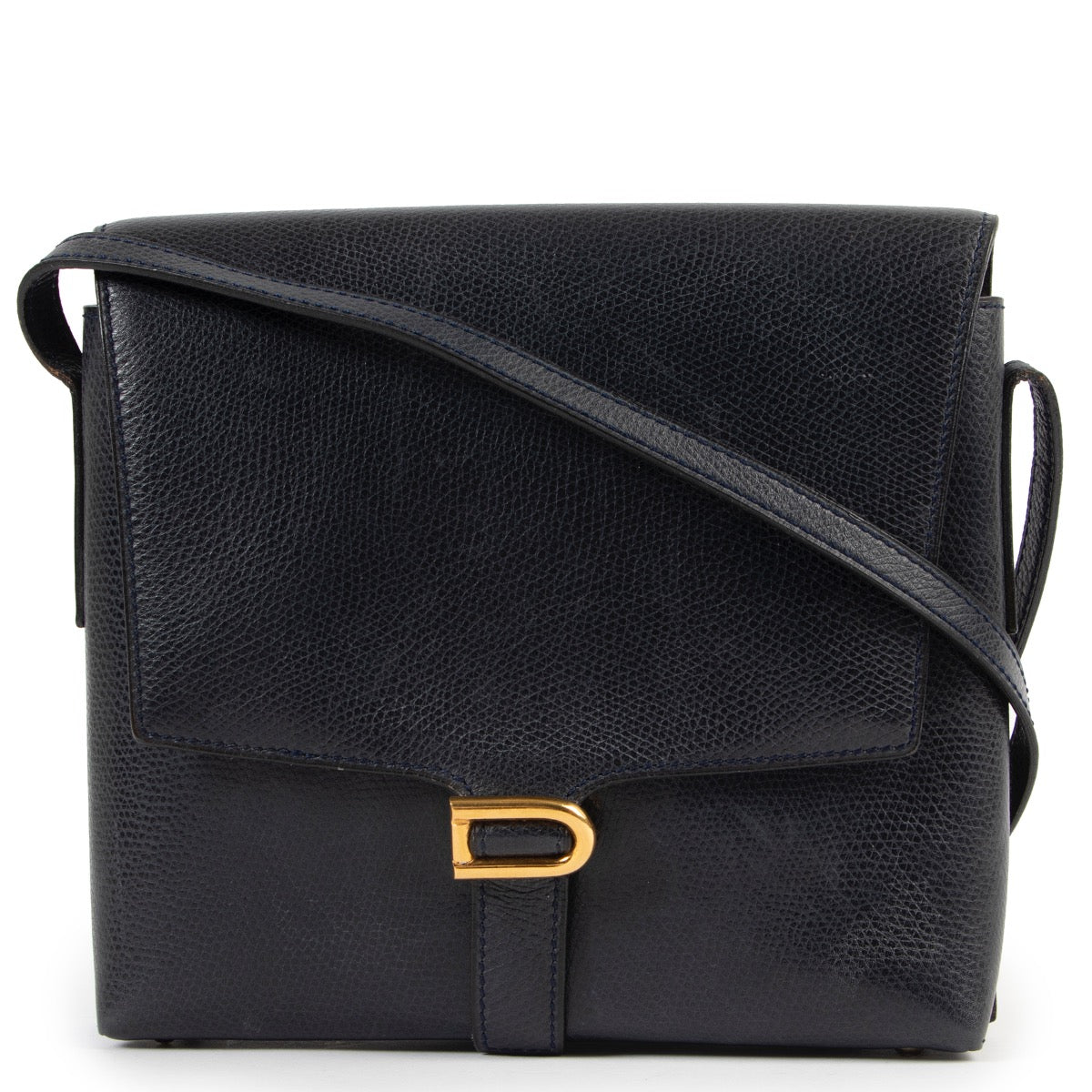 Buy an authentic second hand Delvaux Blue Crossbody Bag at Labellov