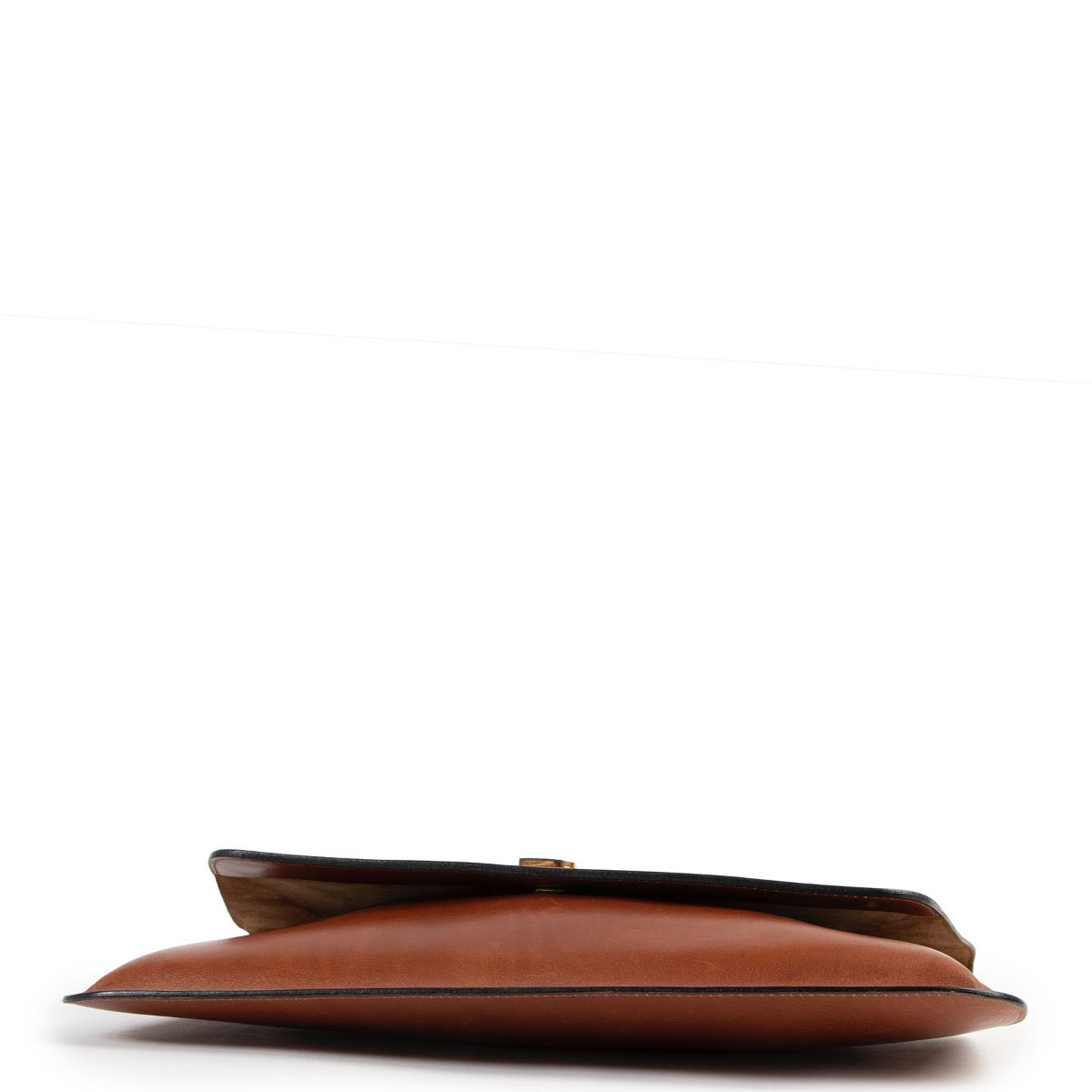 Buy an authentic second hand cognac Delvaux Clutch at Labellov