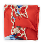 Hermès Oiseaux De L'inde et L'himalaya Scarf