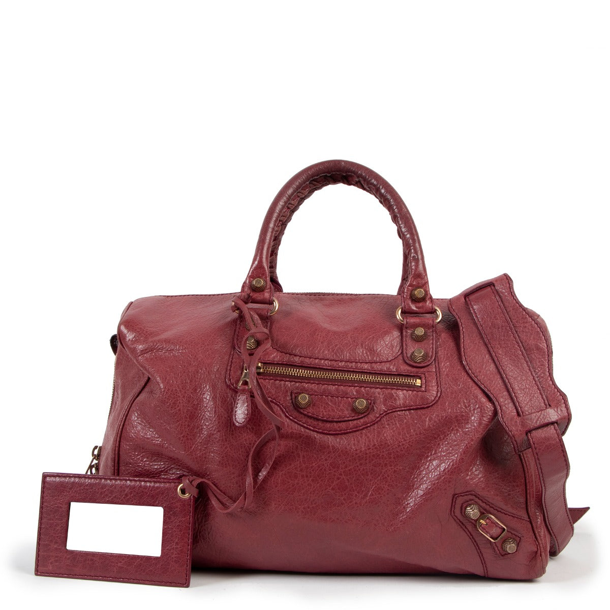 Shop authentic second hand Balenciaga Classic City Polly Boston Bag at Labellov