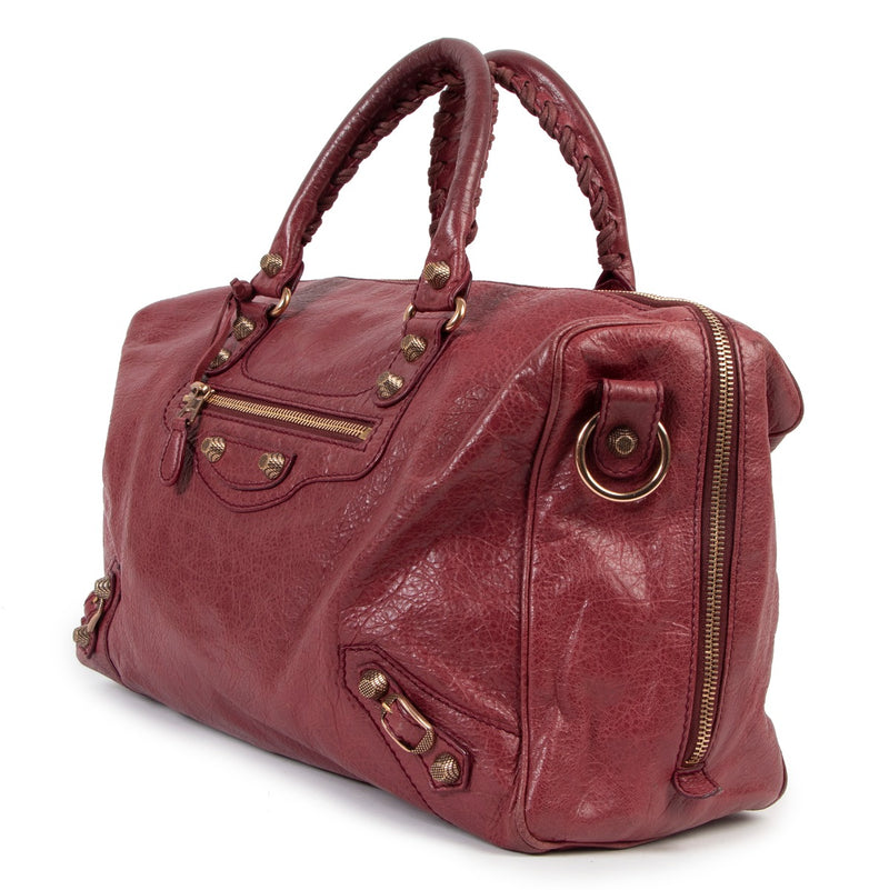 Shop authentic second hand Balenciaga Classic City Polly Boston Bag at Labellov