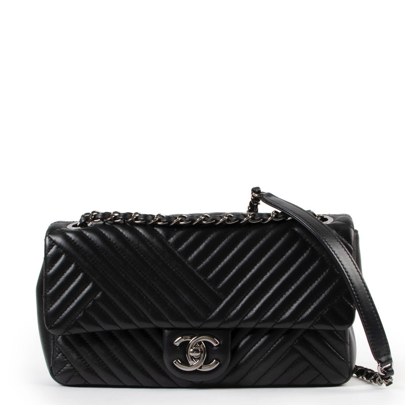 Chanel Black CC Crossing Small Flap Bag