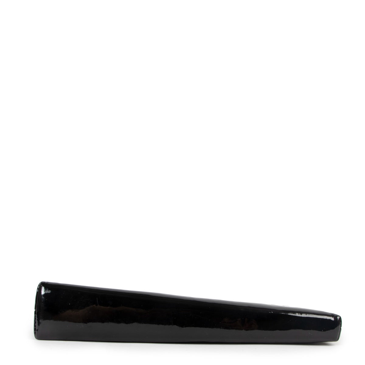 Chanel CC Cruise Line Black Patent Leather Clutch