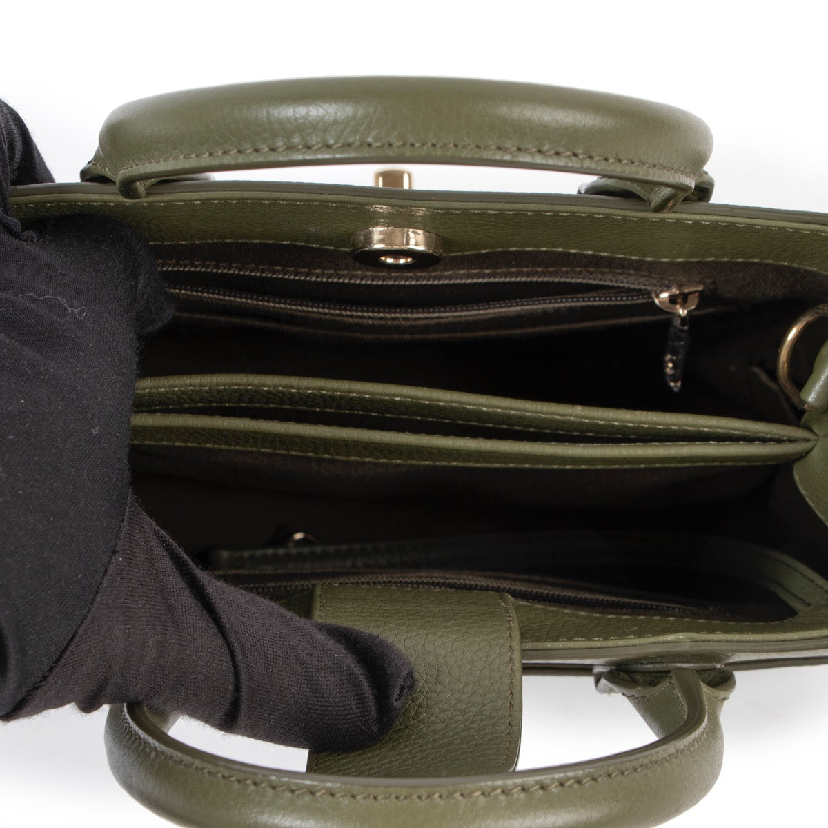 Sac cabas Chanel Mini Neo Executive vert