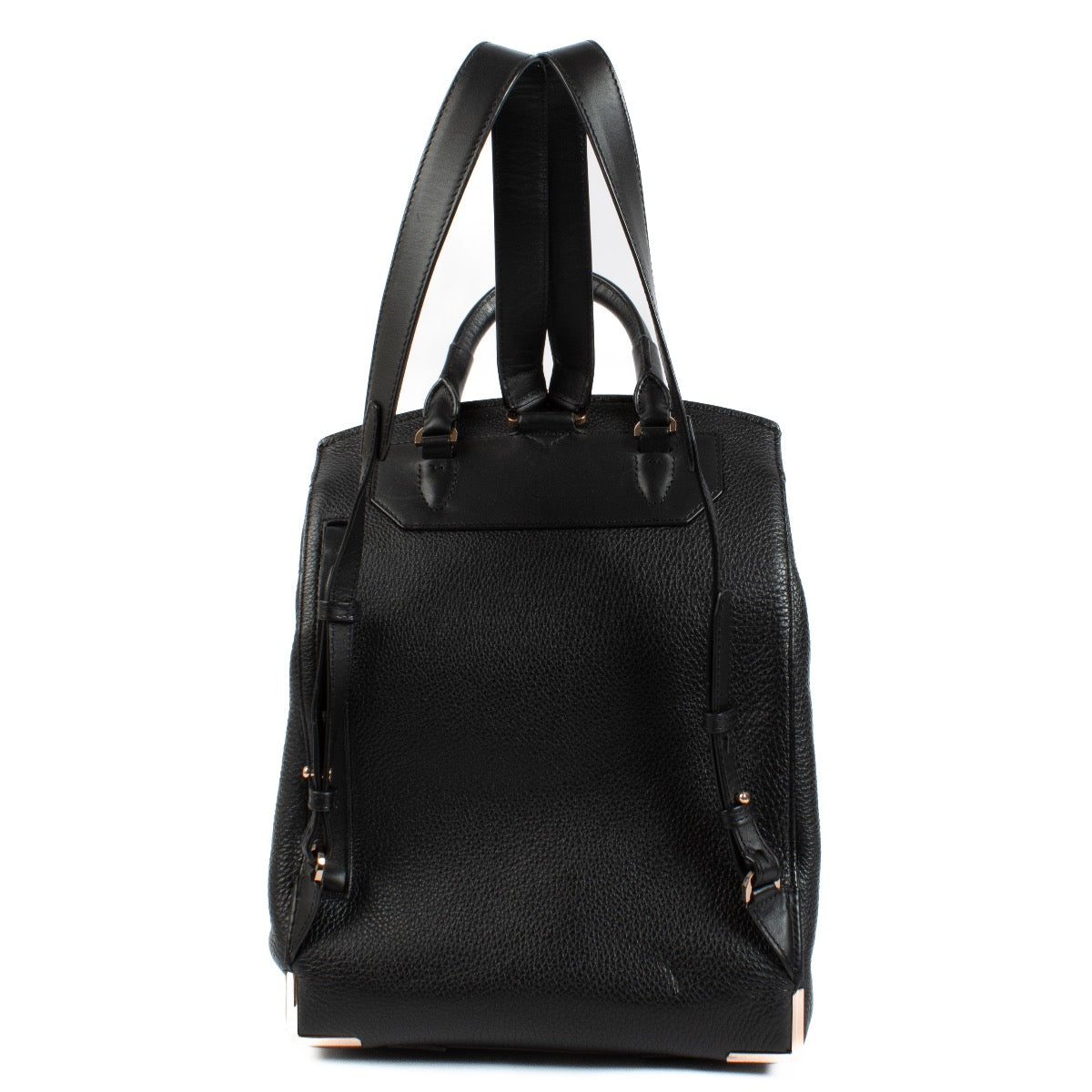 Authentic second hand Alexander Wang Black Prisma Skeletal backpack