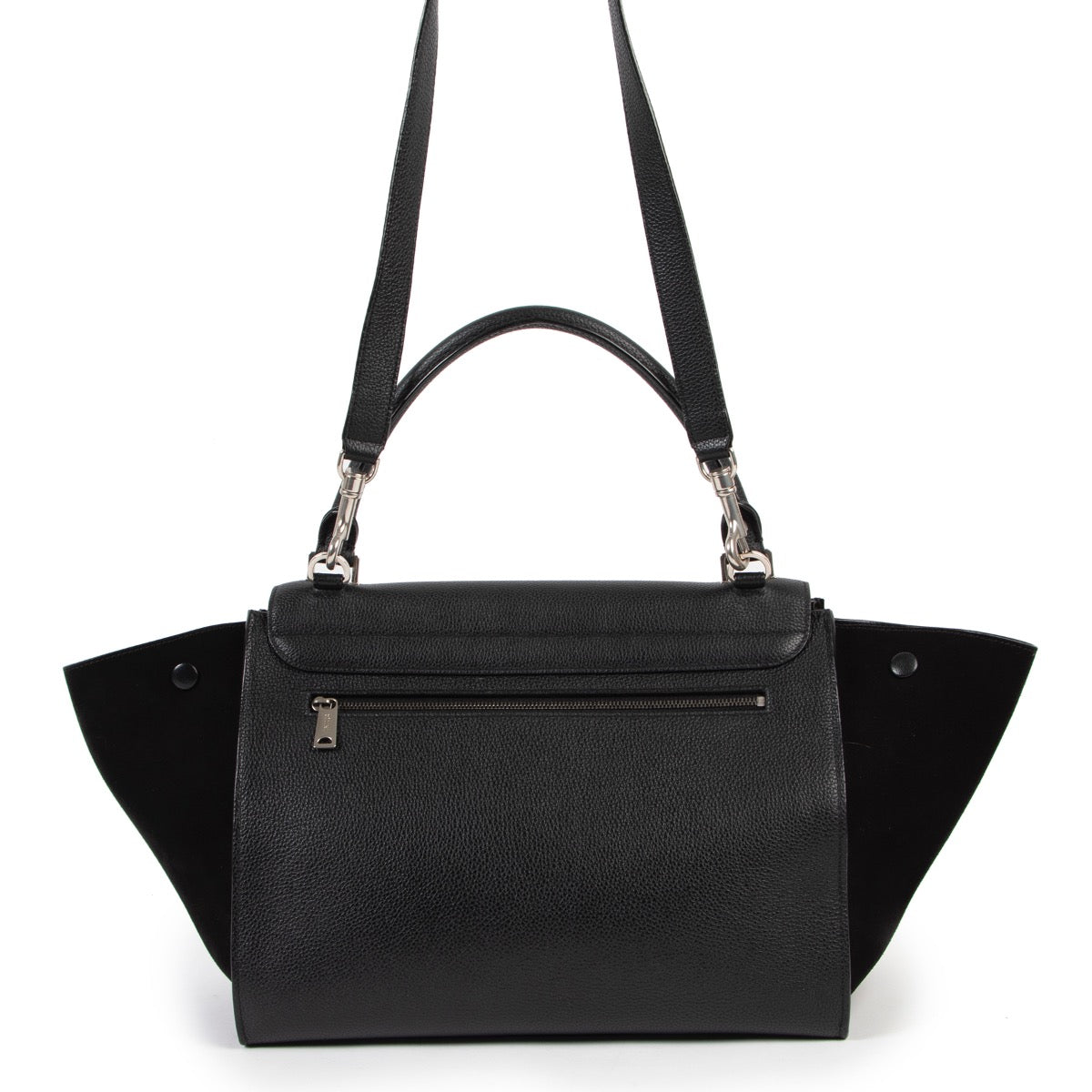 Buy an authentic second hand Céline black Trapeze Top Handle at Labellov
