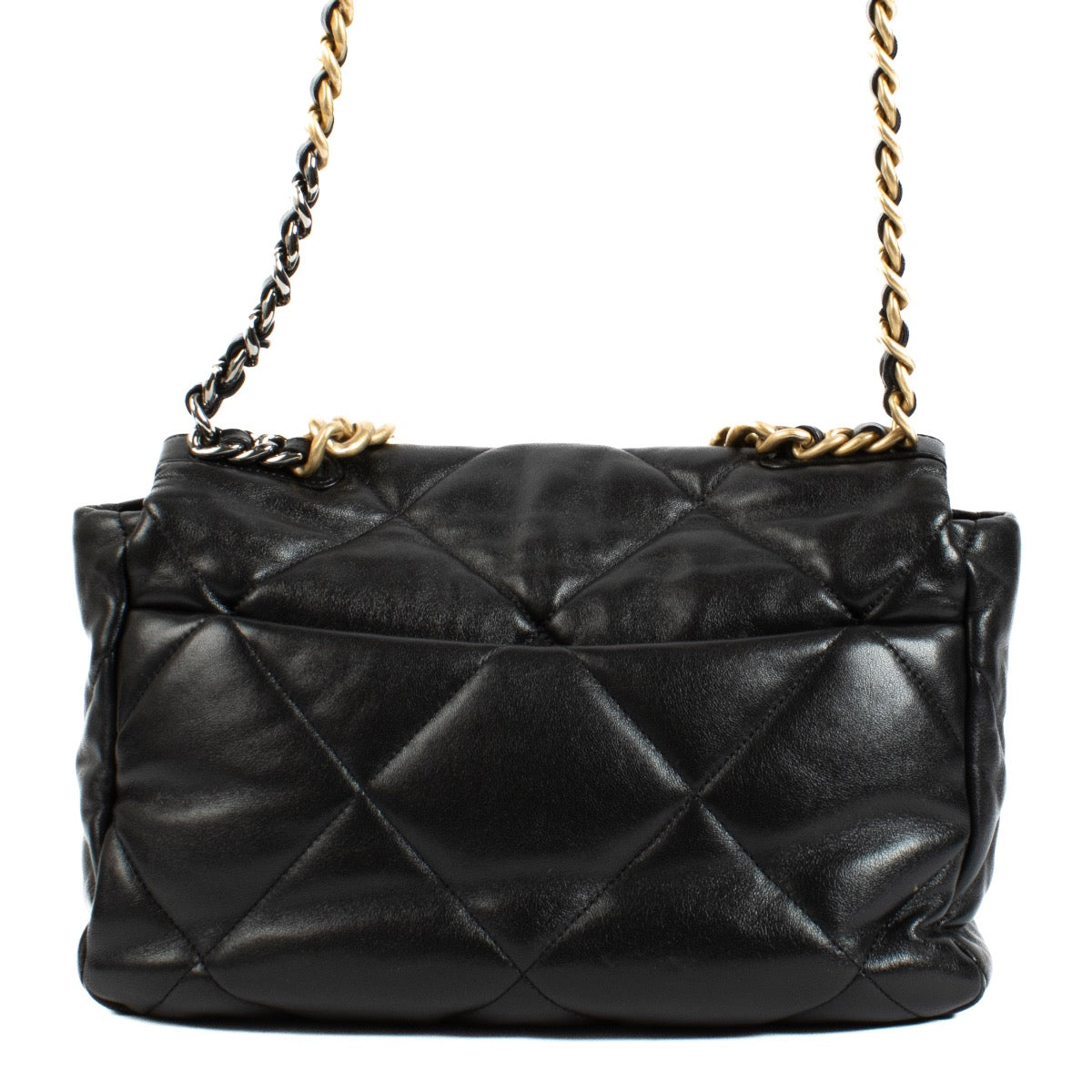 Authentic second hand Chanel Black 19 Large Bag on Labellov.com
